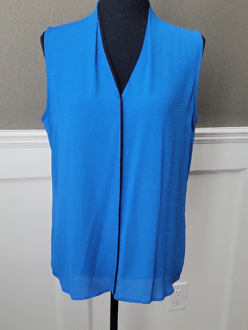 Calvin Klein Bright Blue Sleeveless V-Neck Camisole